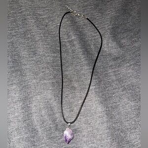 Amethyst stone necklace 💜